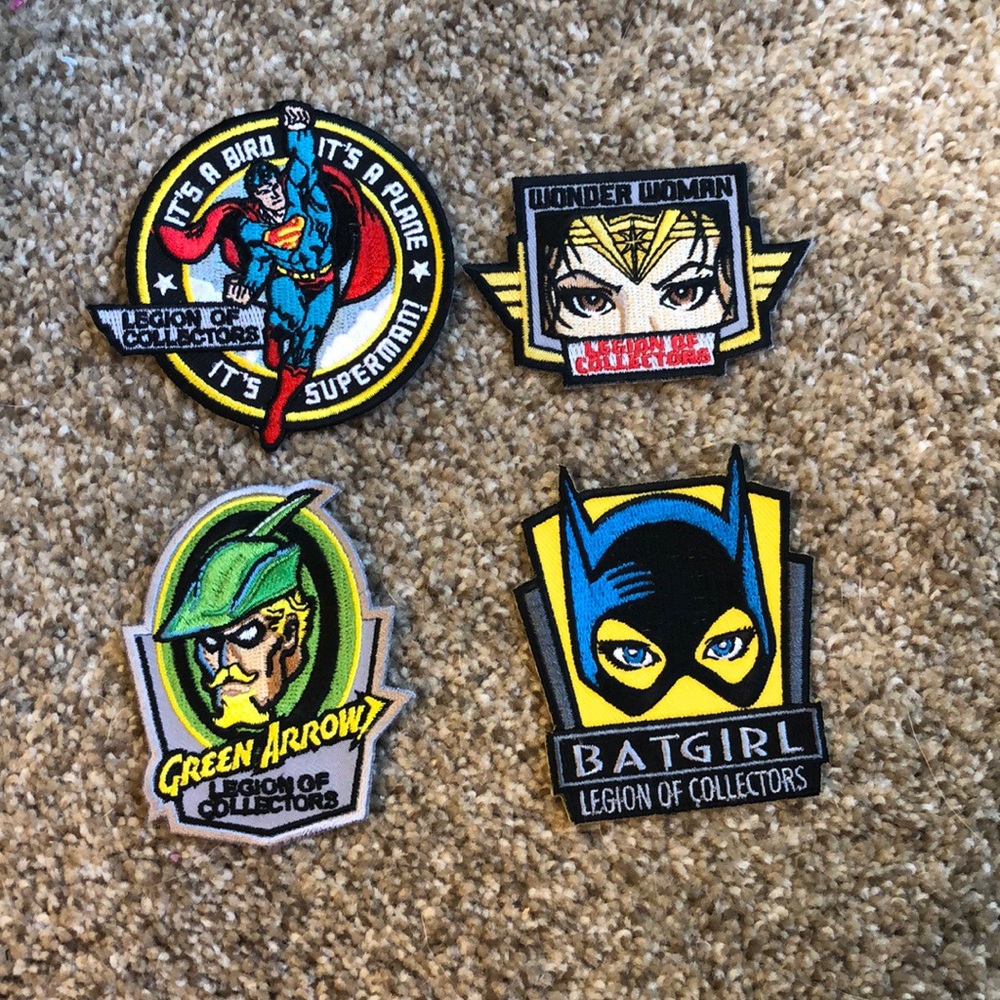🚨4-Pack DC Legion of Collectors Patches🚨